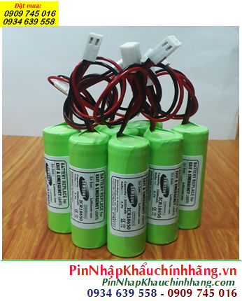 Pin đèn Exit thoát hiểm Samsung ICR18650-26JM-3.7v-2600mAh, Pin đèn Sự cố khẩn cấp Samsung ICR18650-26JM-3.7v-2600mAh